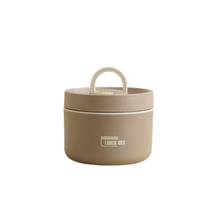Isobox™ | Meerlagige geïsoleerde lunchbox (Incl. GRATIS draagtas t.w.v. €19,95) Bruin Groot