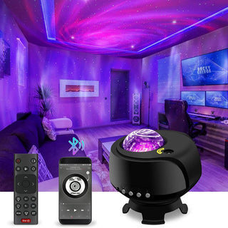 MEELANO Bluetooth Galaxy projektor | Stilfuld projektor til magiske billeder