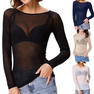 Nadine | Elegante mesh uitgaanstop