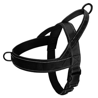 No-Pull Hondentuig met Reflecterende Details Zwart