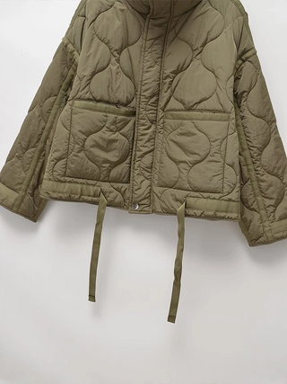 Noëlle | Dames Gewatteerde Jas met Capuchon Warme Winter Puffer Jack