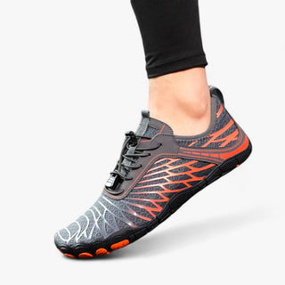 HealthyFeet - Antislip Blote Voeten Schoenen - Comfort en Stabiliteit voor Iedereen Oranje
