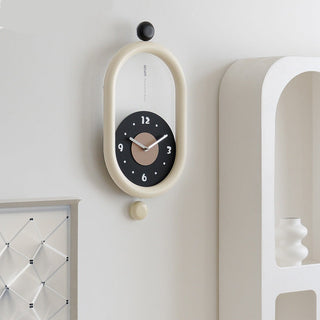 3D Lange Slingerklok van MDF en Acryl - Stille Beweging voor Woonkamer en Slaapkamer - Eenvoudige Installatie