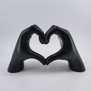 LoveSculpt - Kunstdecoratie met Liefde Gemaakt Zwart