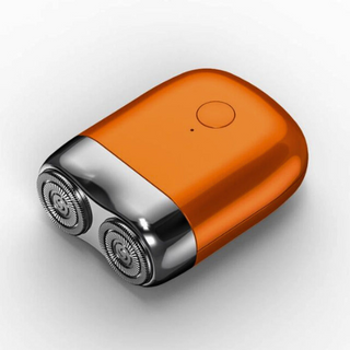 ShaveSmooth - Draagbaar Mini Scheerapparaat - Compact & Efficiënt voor een Gladde Huid Oranje