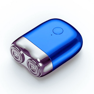 ShaveSmooth - Draagbaar Mini Scheerapparaat - Compact & Efficiënt voor een Gladde Huid Blauw