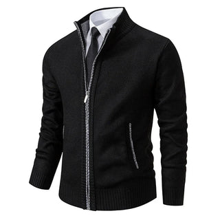 Otto | Gebreide Cardigan met Rits Zwart
