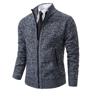 Otto | Gebreide Cardigan met Rits Donkergrijs
