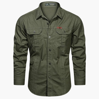 Ranger | Veldshirt met Borstzakken Legergroen