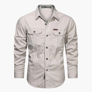 Ranger | Veldshirt met Borstzakken Beige