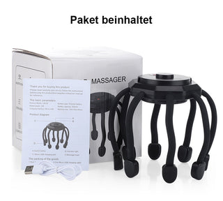 MEELANO Ultra hovedbund massager