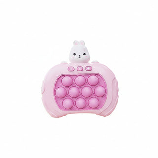 Elektronisch Pop Push Snelspel - Handheld Geheugen Reactie Bubbel Fidget Speelgoed, Snel Tik Spel voor Kinderen & Volwassenen Konijn