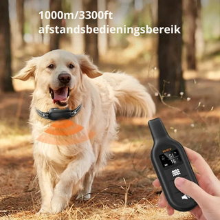 ProTrain – Oplaadbare waterdichte hondentrainingshalsband