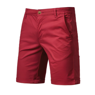 Ranches | Shorts voor heren – Trendy design, relaxte pasvorm en modern comfort rood