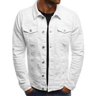 Roland | Casual Spijkerjack Wit
