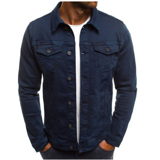 Roland | Casual Spijkerjack Donkerblauw