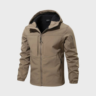Roland | Stijlvol waterdicht softshelljack voor heren khaki