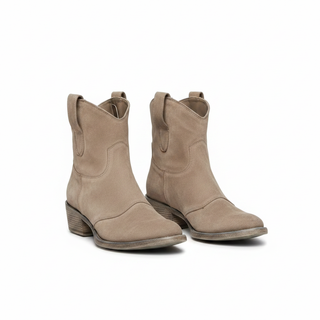 Roselle | Suède Western enkellaarsjes voor dames