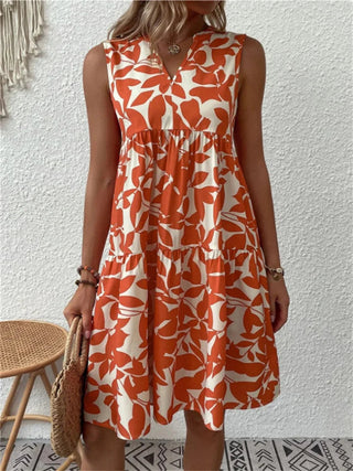 Amore | Zomerjurk voor dames – Romantisch silhouet rood