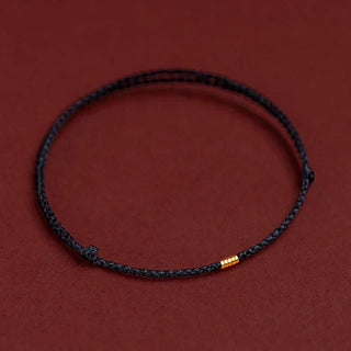 HarmonieArmband - Handgemaakte armband met heilige zegen Zwart