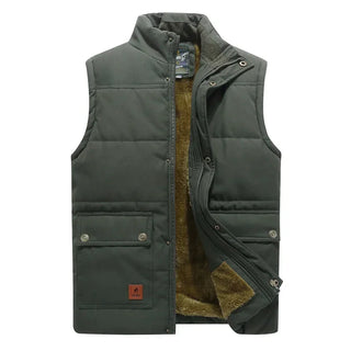 Liam - Heren Bodywarmer Groen