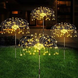 Solar LED Sfeerverlichting voor Tuinpaden en Buitendecoratie Warm Wit