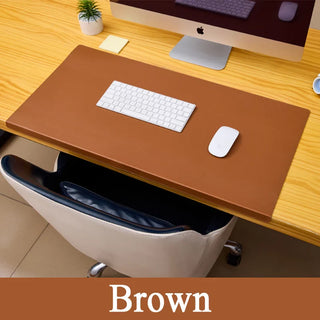Guard Desk Mat | Pols- & Elleboogbescherming Muismat Antislip Kantoor Kussen voor Gaming & Werk Bruin 60X30CM