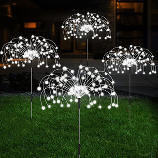Solar LED Sfeerverlichting voor Tuinpaden en Buitendecoratie Wit