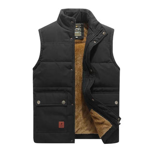 Liam - Heren Bodywarmer Zwart