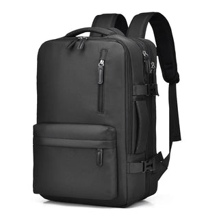 Reisrugzak 46x30x20 Waterdicht Y2K Cabine Laptop 15,6" USB Ryanair Handbagage Ryanair Hoge Kwaliteit Zwart