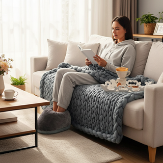 Elektrische XL Voetenwarmer voor Warme en Zachte Voeten