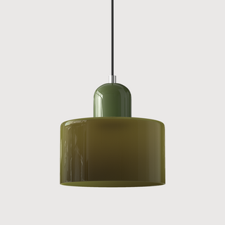 Glazen Hanglamp Elegante Voor Keuken En Woondecoratie Groen Groen