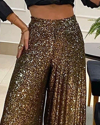 Allegra Dames Pailletten Broek