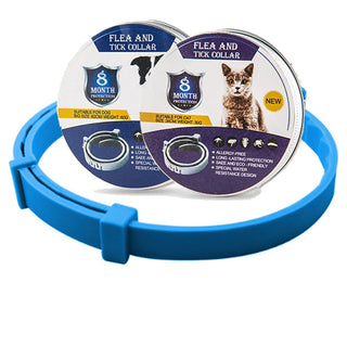 SafeGuard - Vlooien- en Tekenhalsband voor Honden & Katten | 8 Maanden Bescherming Blauw
