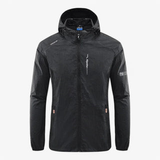 Mason - Comfortabele Wind- en Waterdichte Jas Zwart