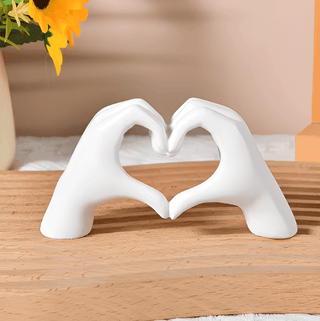 LoveSculpt - Kunstdecoratie met Liefde Gemaakt Wit