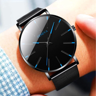 MEELANO Minimalistisk herreur | Elegant og let - Albert