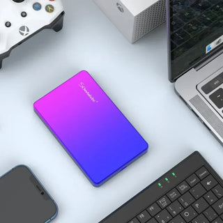 MEELANO 1TB superhurtig SSD ekstern harddisk | Opbevaring Kompatibel til PC Laptops TV | bærbar ekstern harddisk - Lori