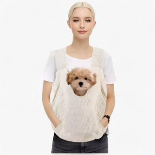 PetVoyager | Extra Ruime Draagtas - Comfortabel, Waterdicht & Winddicht Blauw M