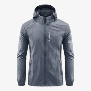 Mason - Comfortabele Wind- en Waterdichte Jas Donkergrijs