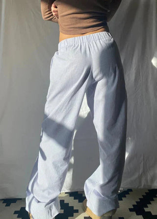 Sienna | Dames Broek met Elastische Tailleband – Ultra-zachte stof, Cozy pasvorm & Moderne ontspanning