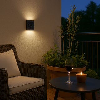 SolarGlow™ LED Solar Wandlampen – Draadloos, Weerbestendig & Sfeervol Licht voor Buiten