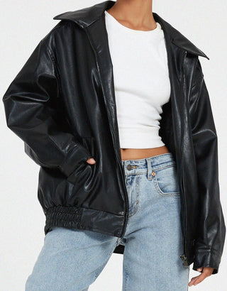 Sophia | Oversized damesjas van PU-leer