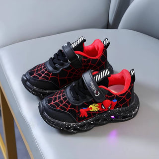 Superheld LED Sneaker - Stoere schoenen met lichtjes voor kinderen