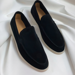 Stijlvolle Smart-casual Heren Loafers Zwart