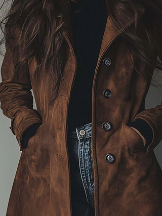 Teresa | Dames Vintage Trenchcoat