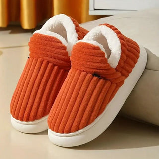 Lisa - Pantoffels Thermisch Warm Dames Oranje