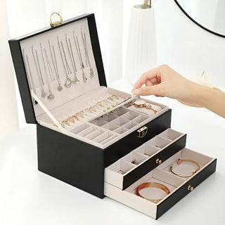 Luxueuze Meerdelige Sieradendoos – EleganceBox