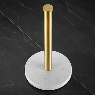 Elegante Keukenrolhouder met Stabiel en Modern Design Goud
