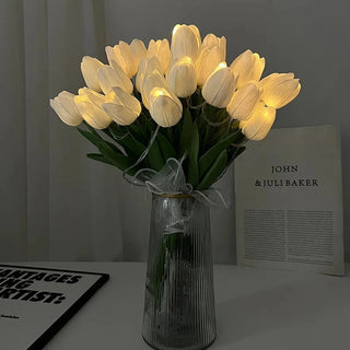 LED Tulp Nachtlampje met Drie Kleurinstellingen